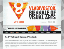 Tablet Screenshot of biennale.me